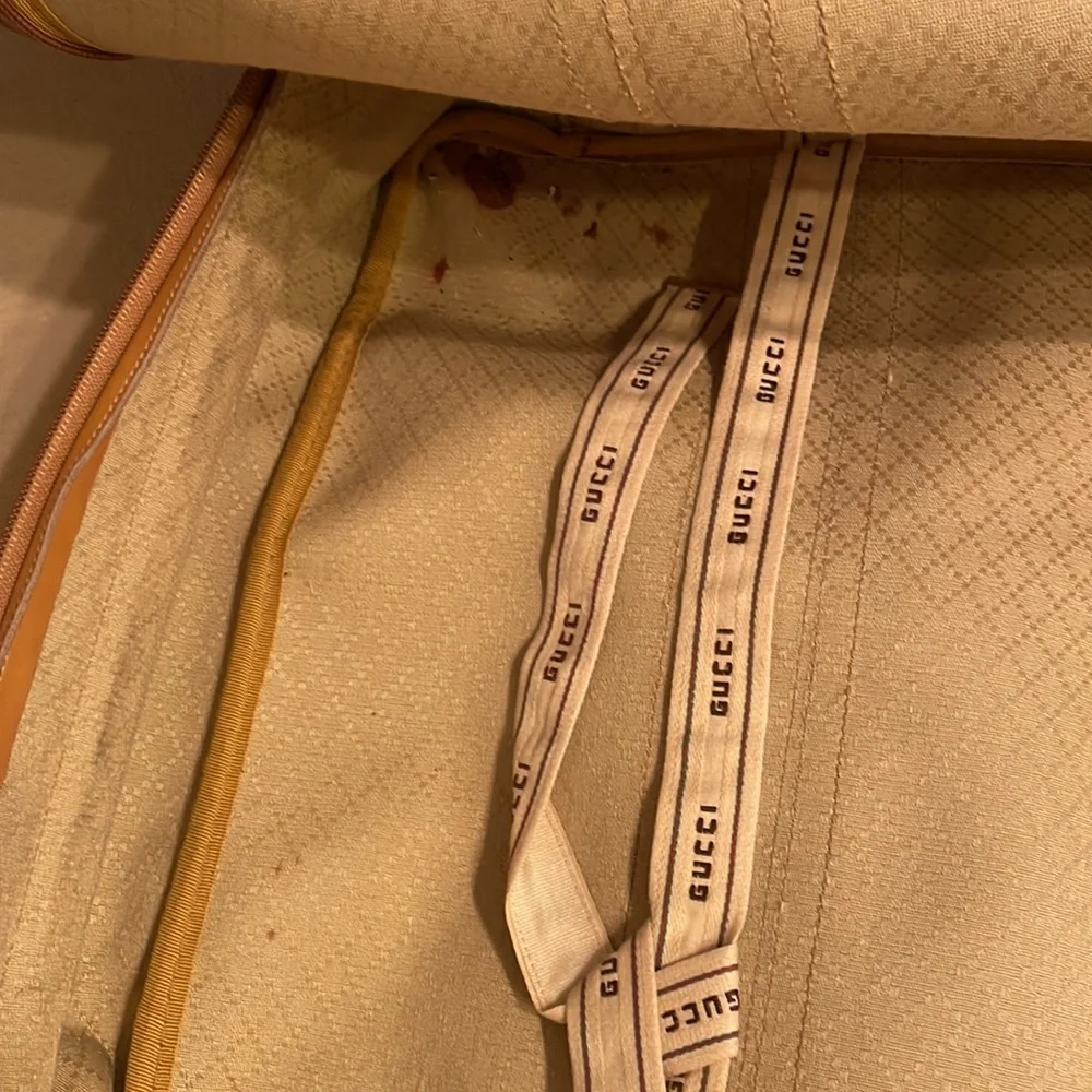 GUCCI VINTAGE large suitcase - Picture 16 of 16